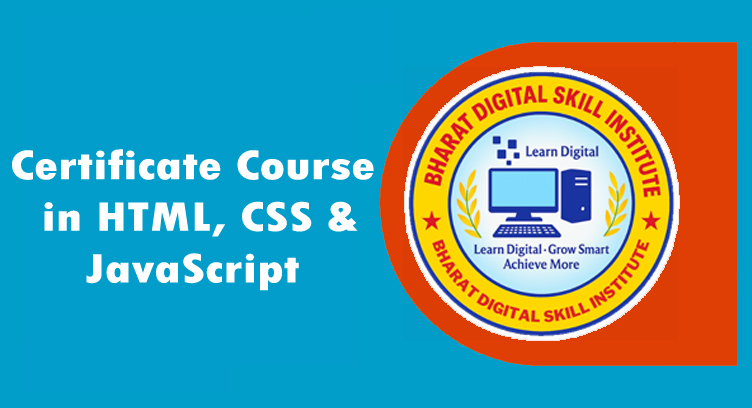 Certificate Course in HTML, CSS & JavaScript